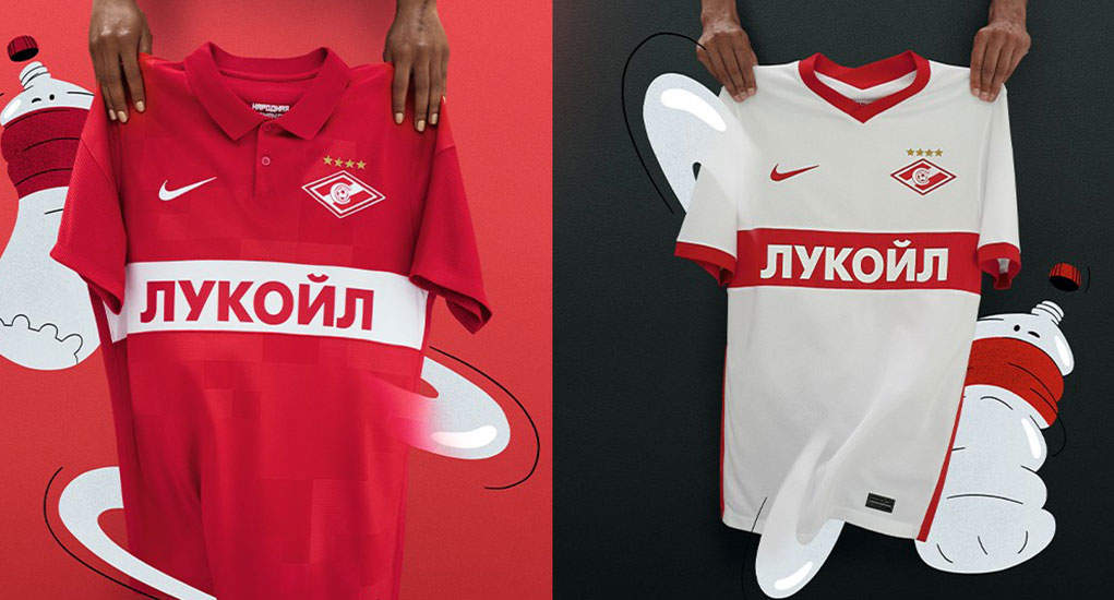 Spartak Moscow 2021-22 Nike Kits