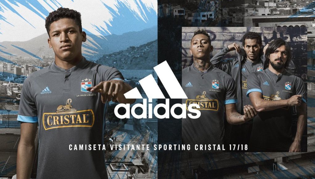 Camiseta visitante adidas de Sporting Cristal 2017-18