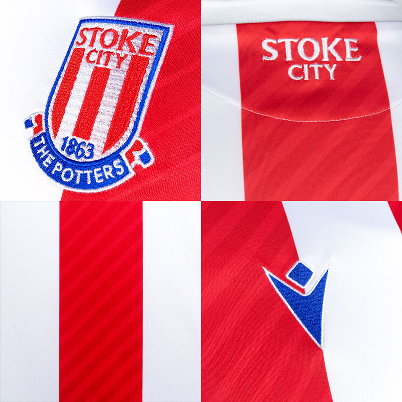 Stoke City FC 2021-22 Macron Home Kit