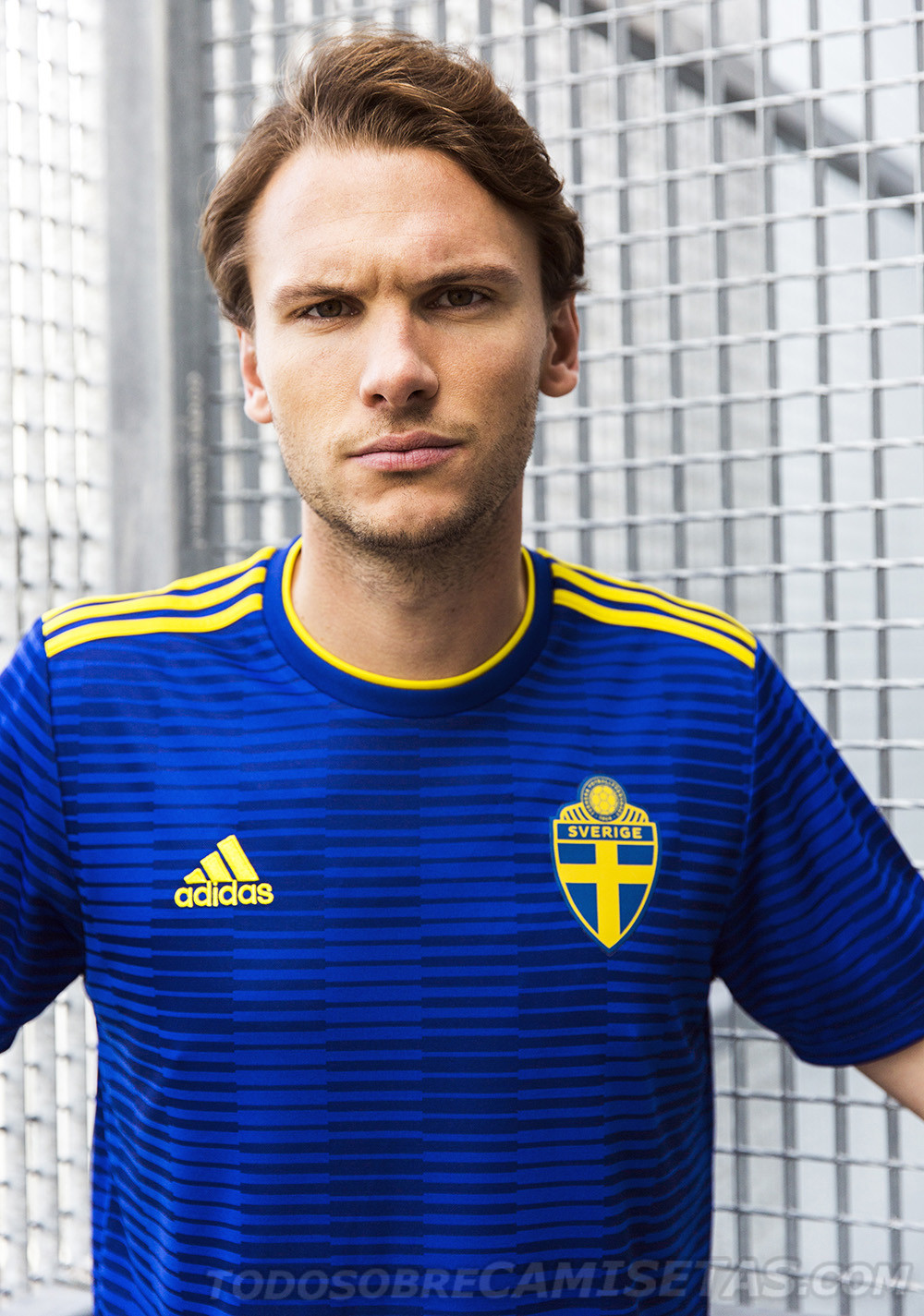 Sweden 2018 World Cup adidas Away Kit
