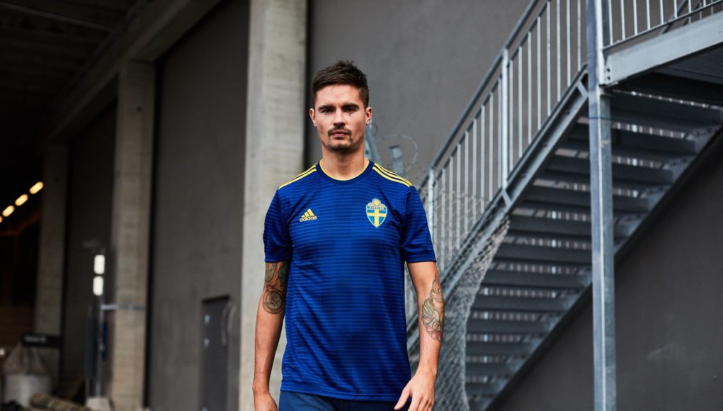Sweden 2018 World Cup adidas away kit