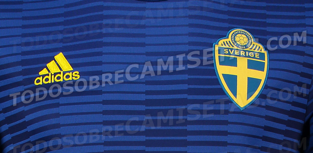 Sweden 2018 World Cup away kit LEAKED