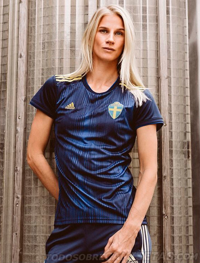 Sweden adidas Women’s World Cup 2019 away Kit