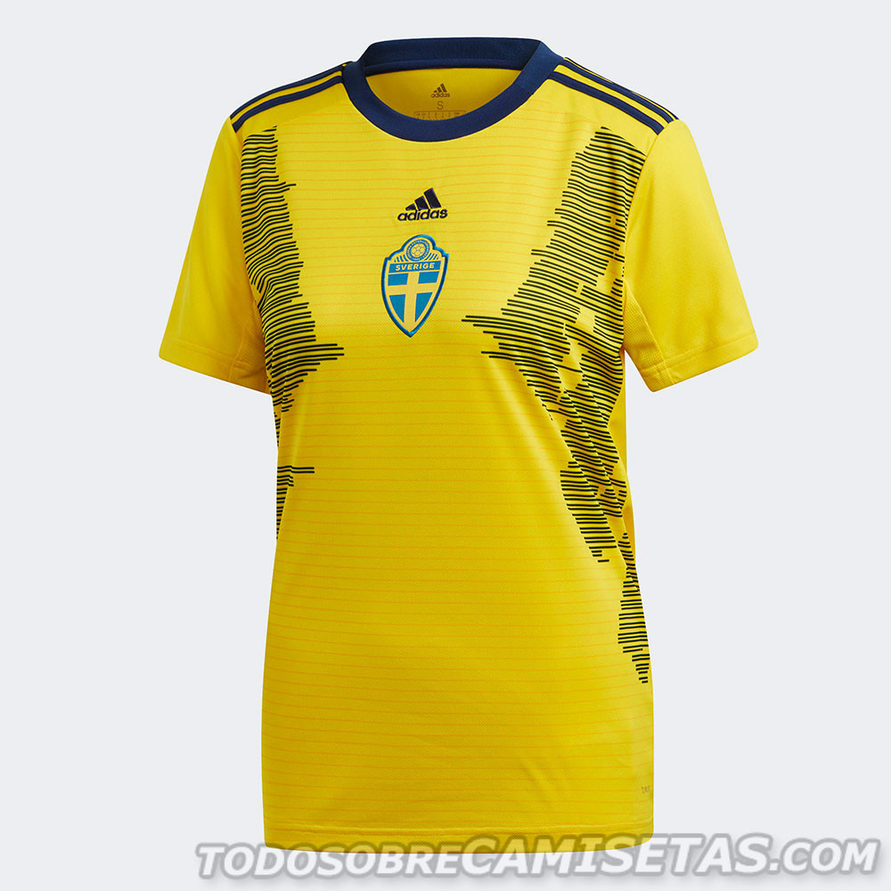 Sweden adidas Women's World Cup 2019 Kit - Todo Camisetas