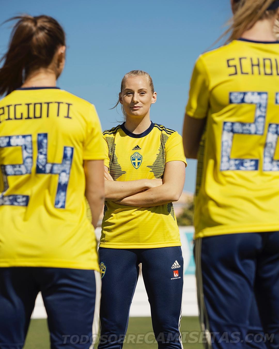 Sweden adidas Women's World Cup 2019 Kit
