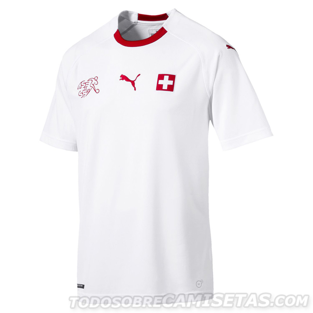 Switzerland 2018 PUMA Away Kit Todo Sobre Camisetas