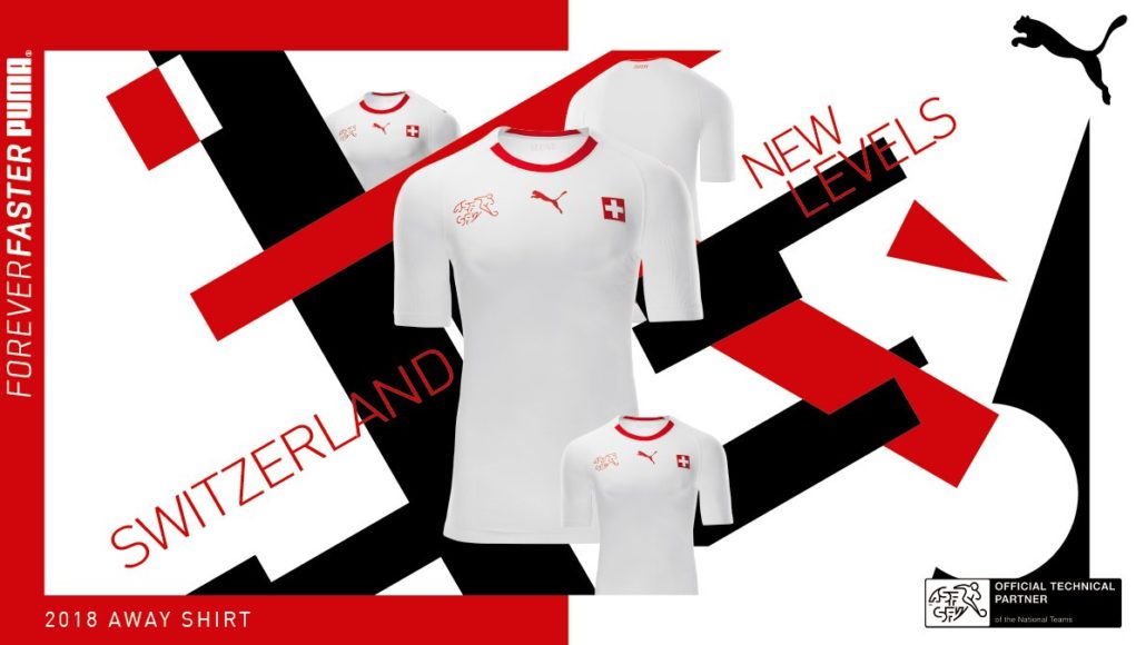 Switzerland 2018 World Cup PUMA Away Kit