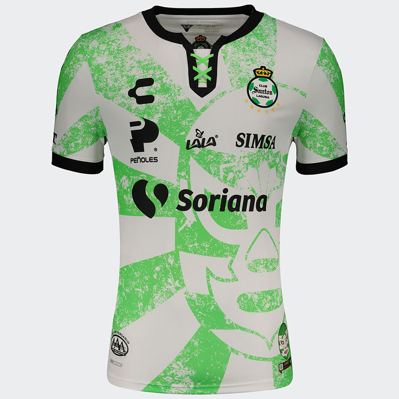 Terceros Jerseys Charly Fútbol Liga MX Lucha Libre 2021-22 - Santos Laguna