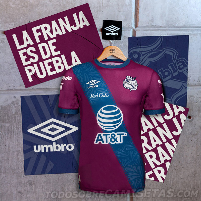 Tercer Jersey Umbro de Puebla 2020