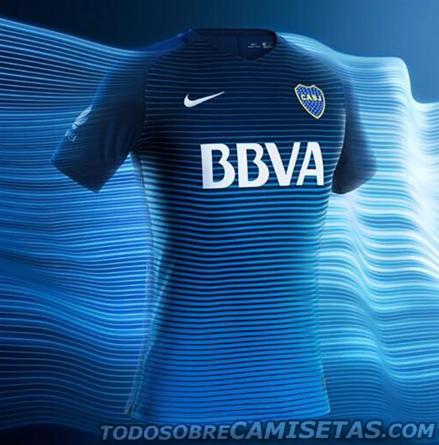 Tercera Camiseta Nike de Boca Juniors 2016-17