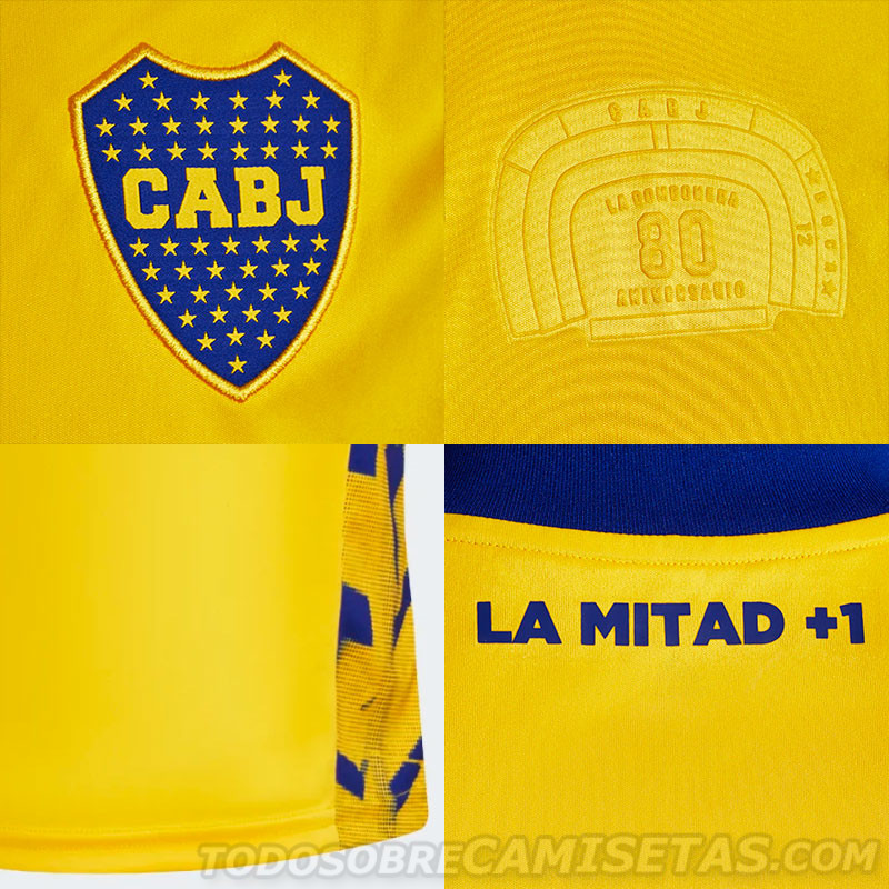 Tercera camiseta adidas de Boca Juniors 2020-21