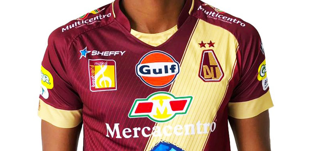 Tercera camiseta Sheffy de Deportes Tolima 2018