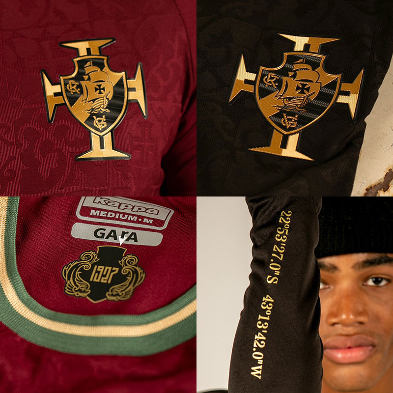 Tercera Camiseta Kappa de Vasco da Gama 2022-23