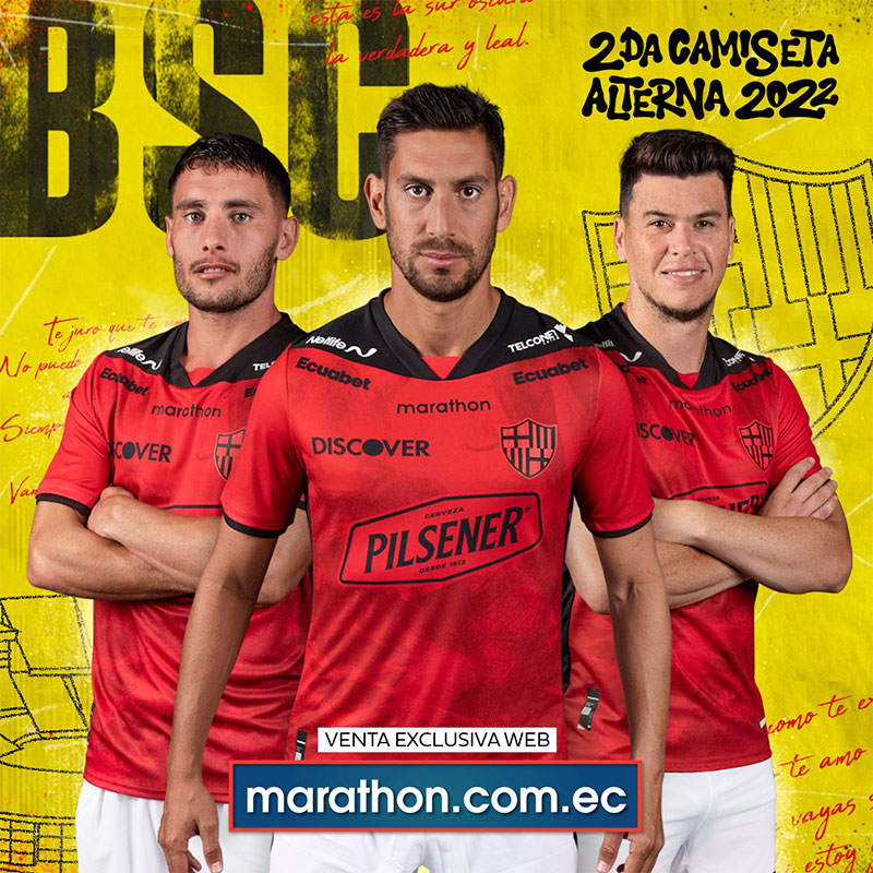 Tercera camiseta Marathon de Barcelona SC 2022