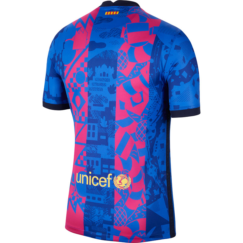 flor codo Pinchazo Tercera camiseta Nike de FC Barcelona 2021-22 - Todo Sobre Camisetas