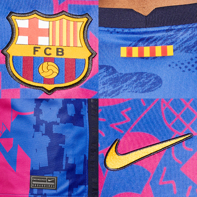 Tercera camiseta Nike de FC Barcelona 2021-22