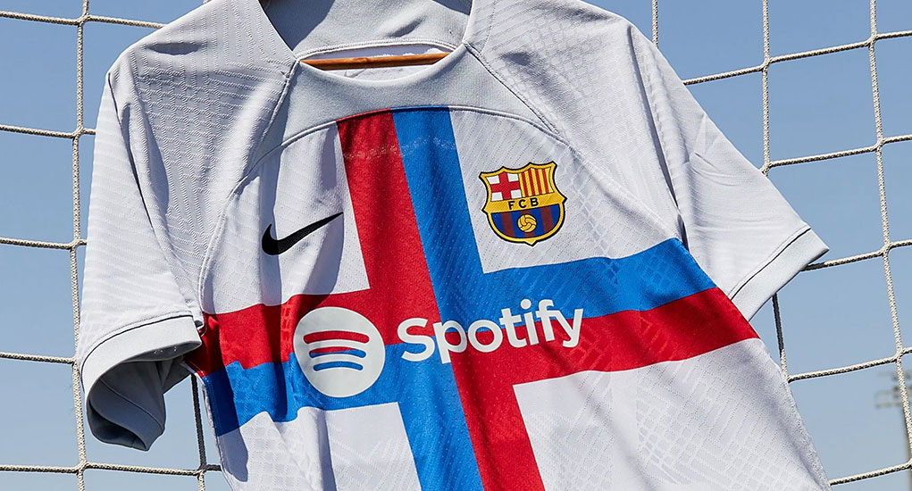 Tercera Camiseta Nike de FC Barcelona 2022-23