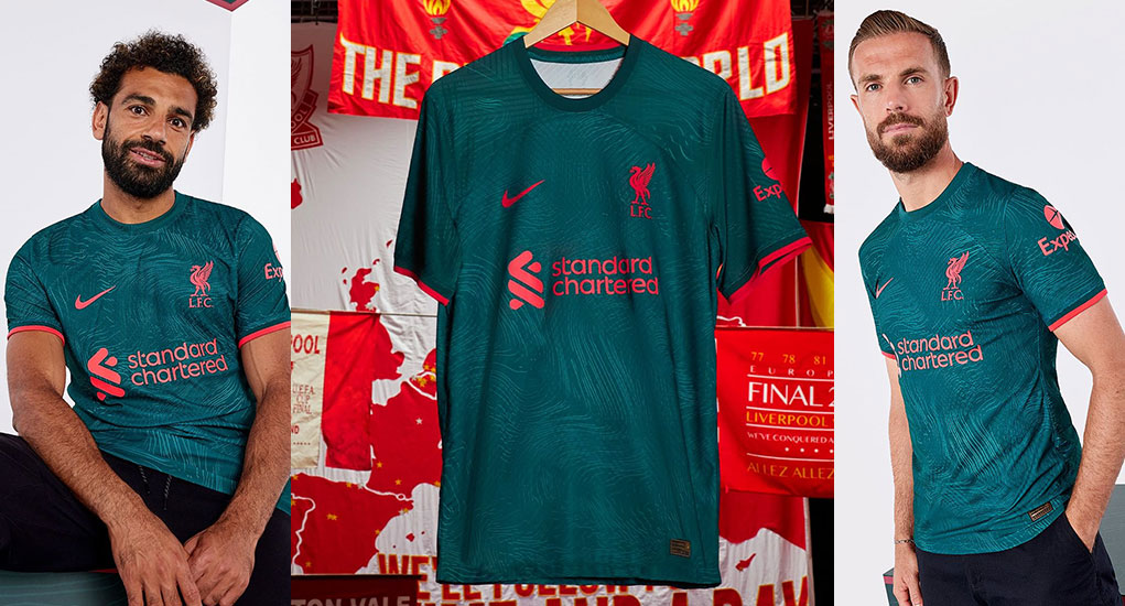 Tercera Camiseta Nike de Liverpool 2022-23
