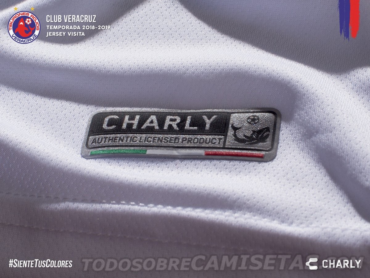 Jerseys Charly Futbol de Tiburones Rojos de Veracruz 2018-19