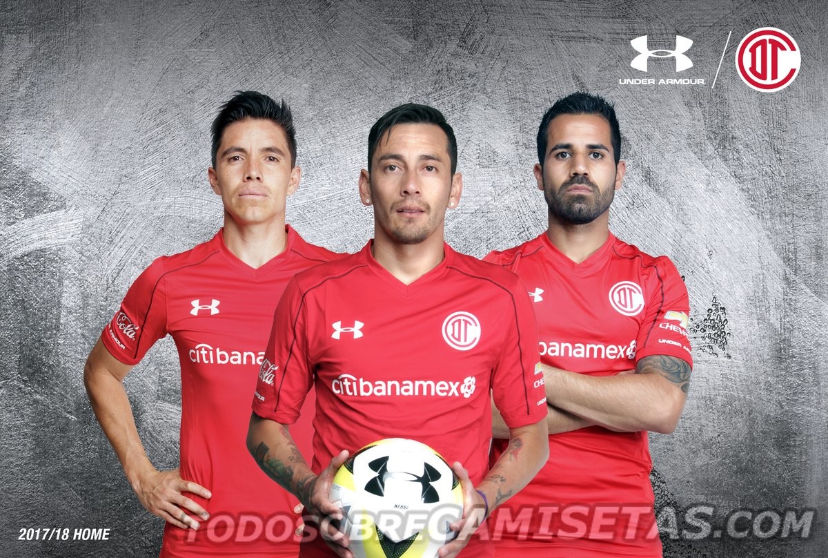 Camisetas Under Armour de Toluca FC 2017-18