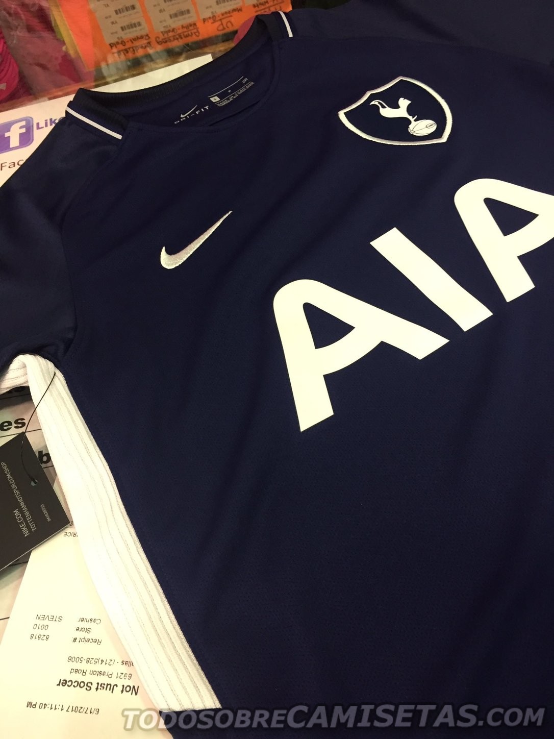 Tottenham Hotspur Nike kits 2017-18 LEAKED