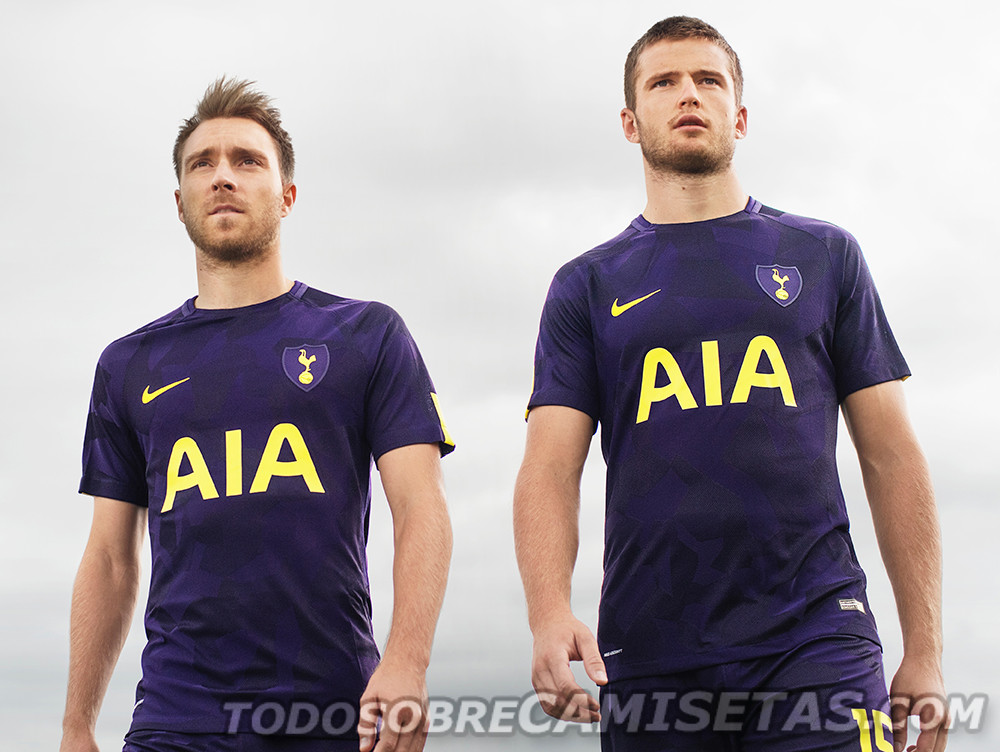 Tottenham 2017-18 Nike Third Kit