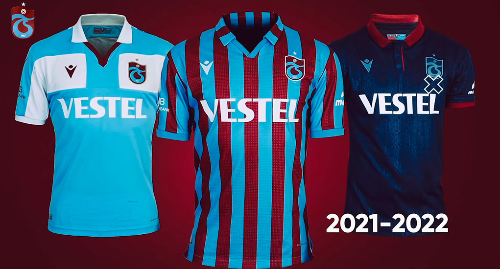 Trabzonspor 2021-22 Macron Kits