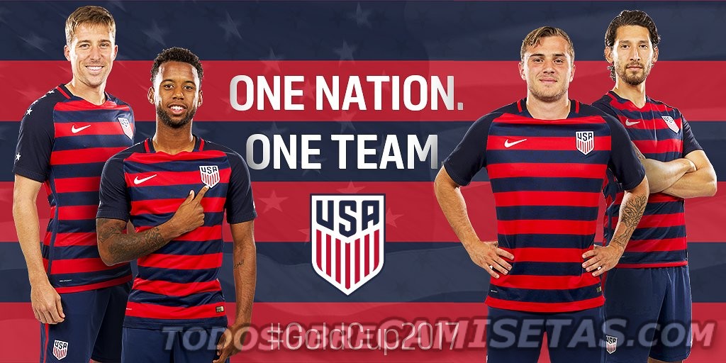 USA 2017 Gold Cup Nike Jersey