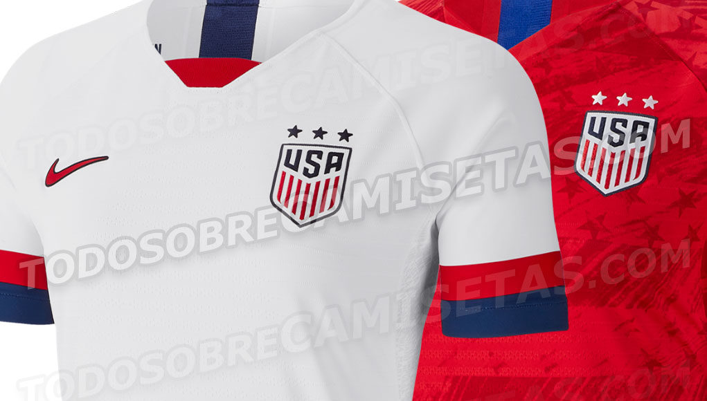 USA 2019 Women's World Cup Kits LEAKED