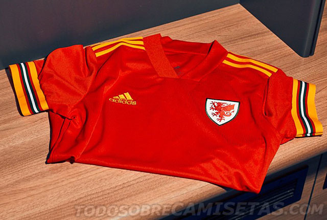 Wales 2020 adidas Home Kit