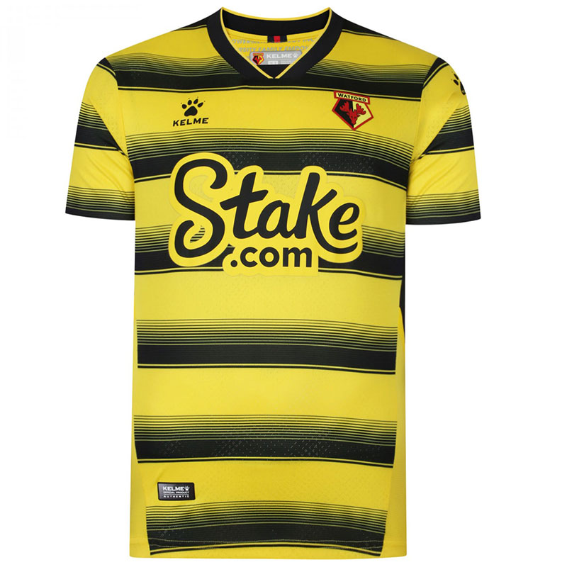 Watford FC 2021-22 Kelme Home Kit