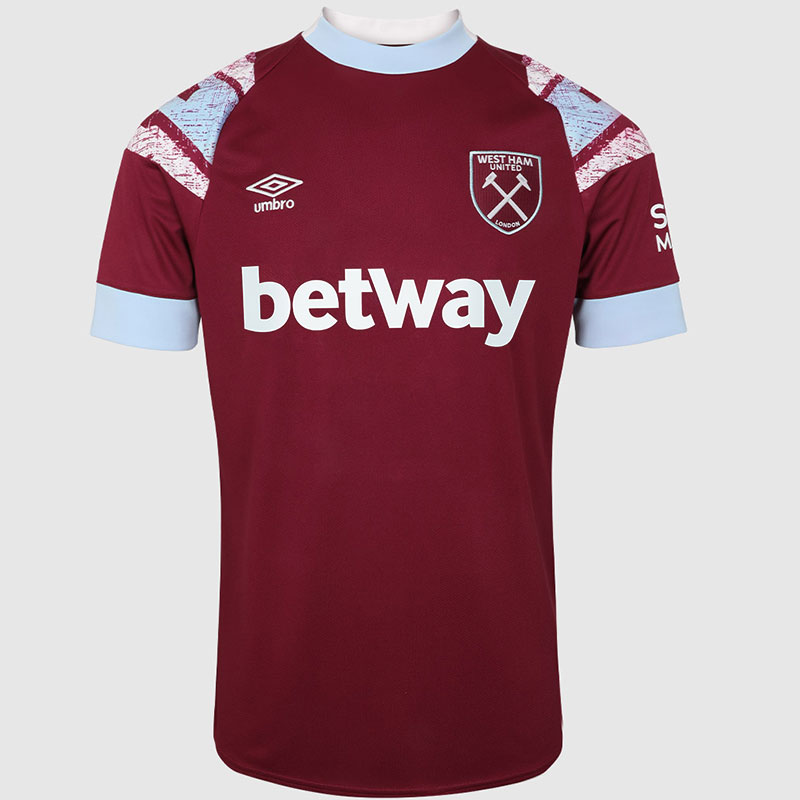 Camiseta Umbro de West Ham 2022-23
