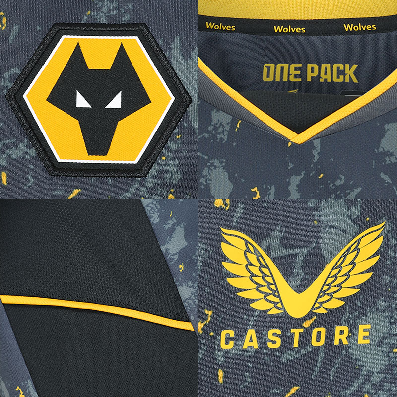 Wolverhampton Wanderers 2021-22 Castore Away Kit
