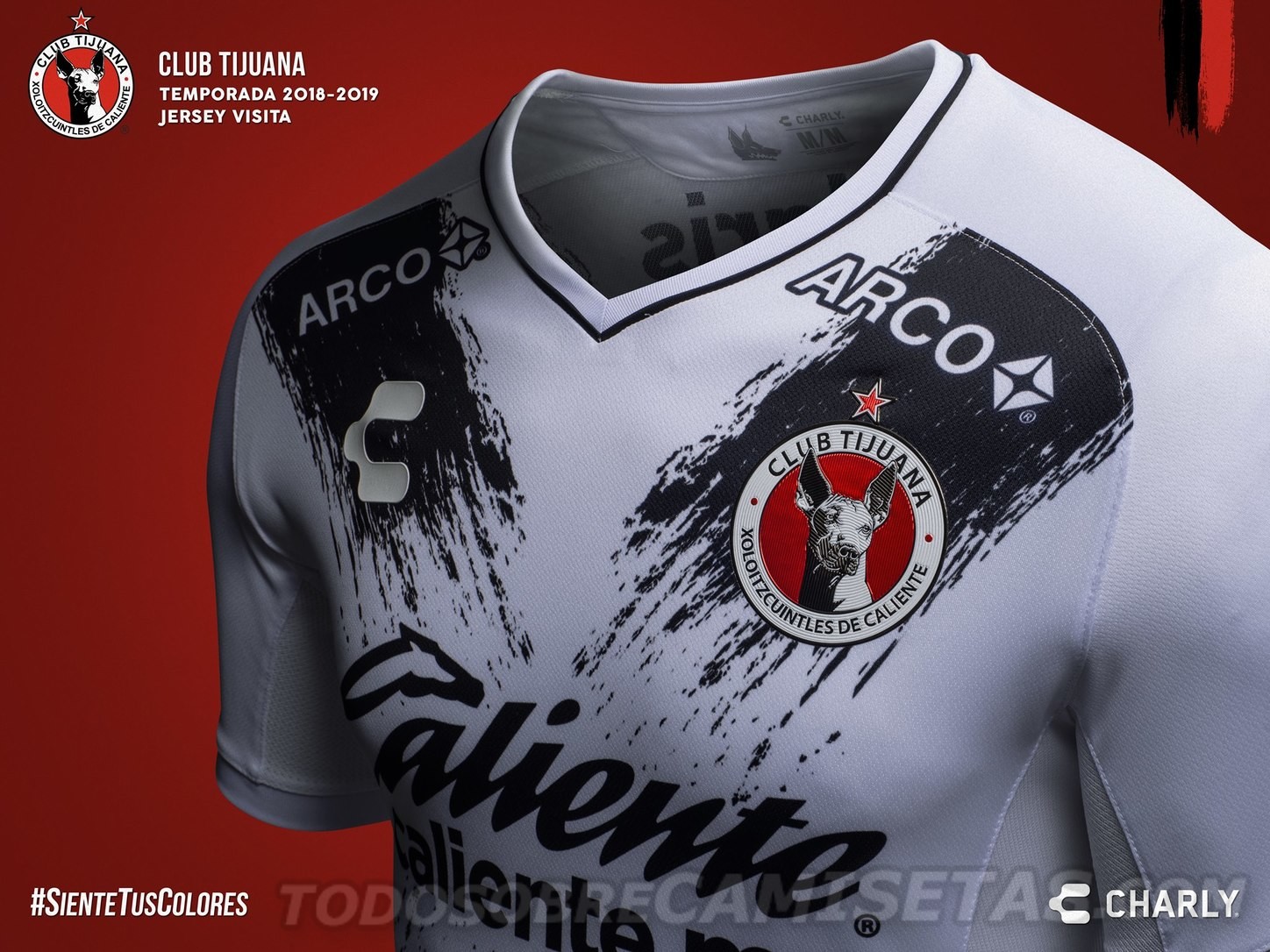 Jerseys Charly Futbol de Xolos de Tijuana 2018-19